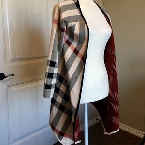 Plaid Cardigan